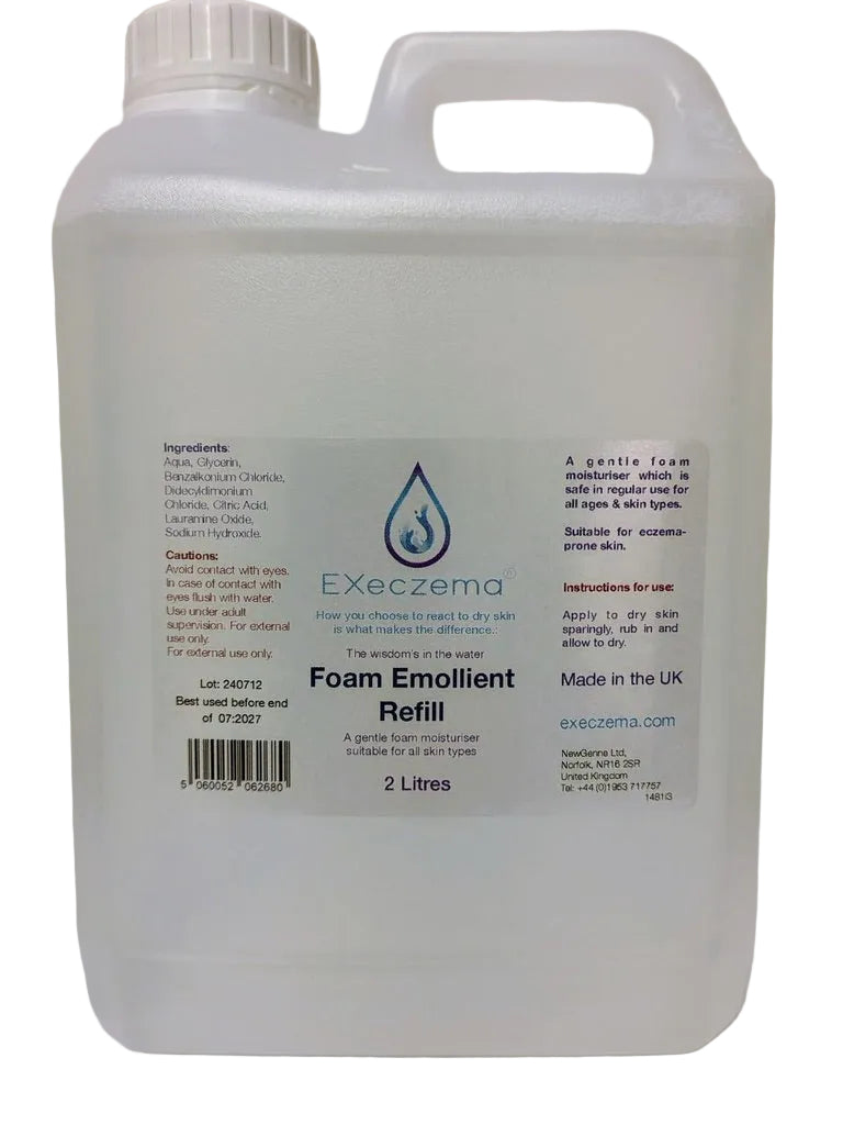 Eczema Foam Emollient Moisturiser 2L - EXeczema
