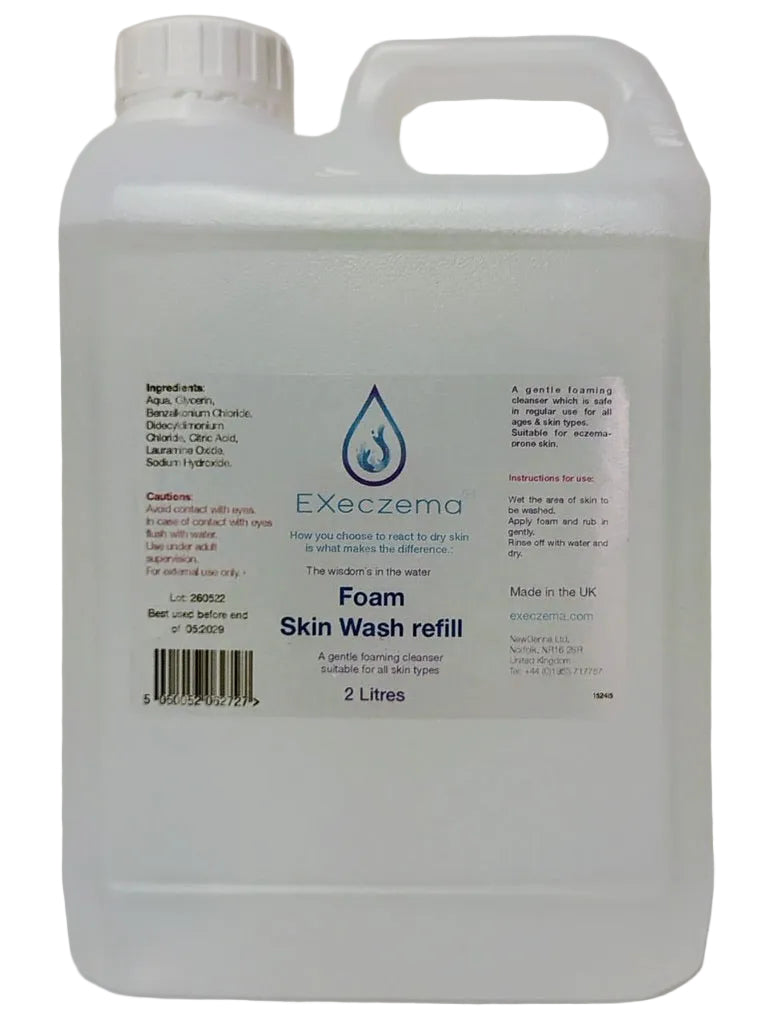 Eczema Foam Skin Wash 2L - EXeczema
