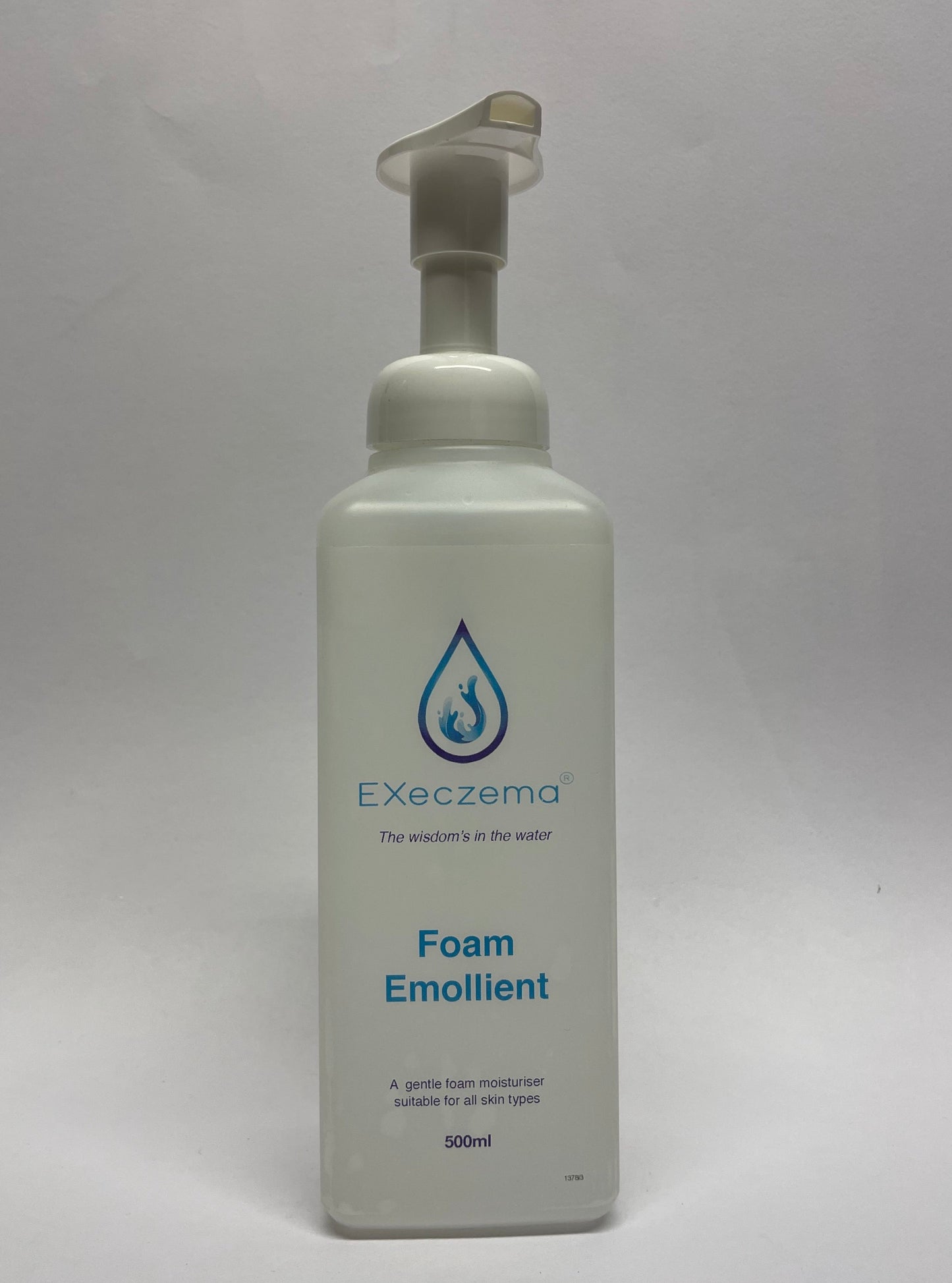Eczema Foam Emollient Moisturiser 500ml - EXeczema