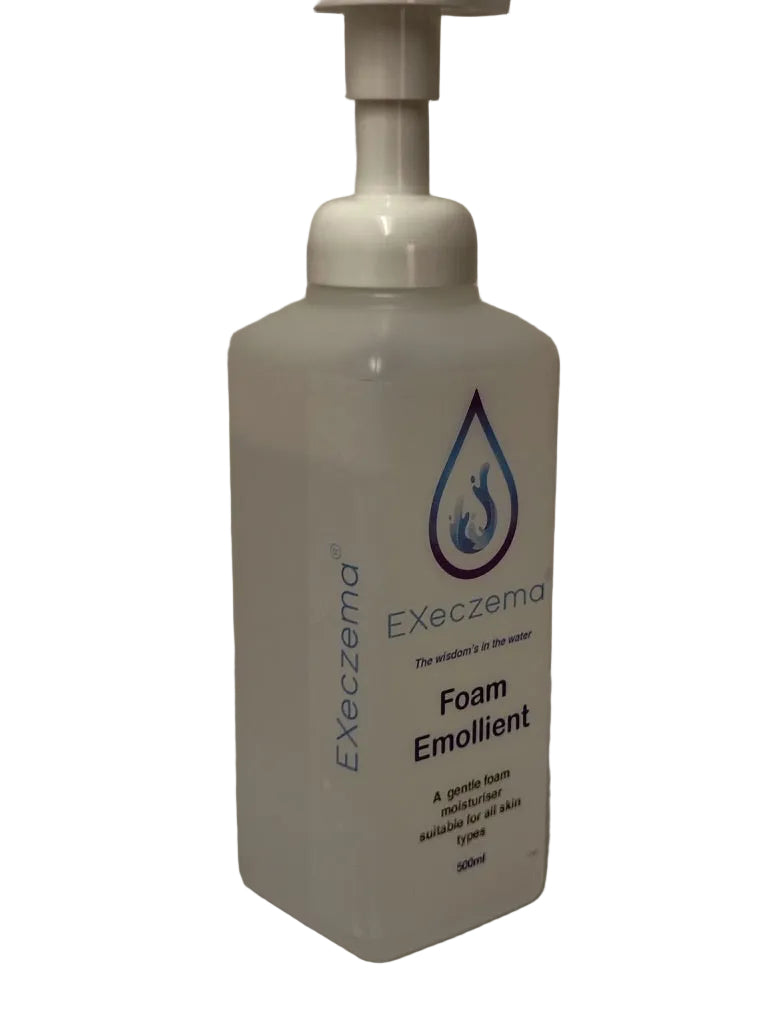 Execzema Eczema Foam Emollient Moisturiser 500ml - EXeczema – EXeczema UK
