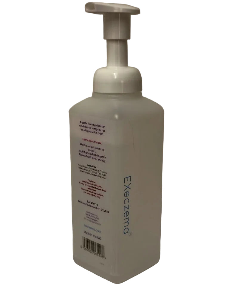 Eczema Foam Skin Wash 500ml - EXeczema
