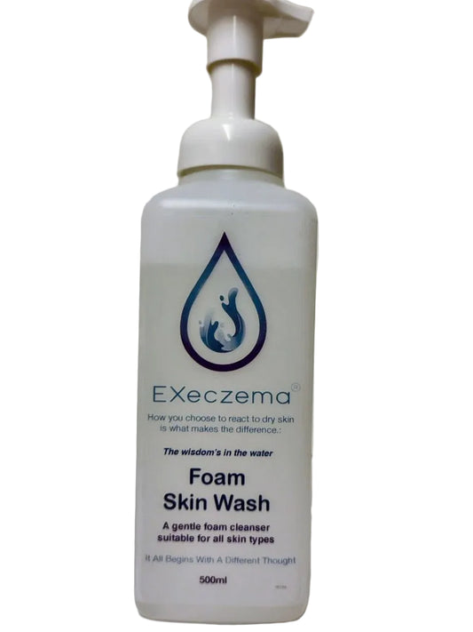 Eczema Foam Skin Wash 500ml - EXeczema