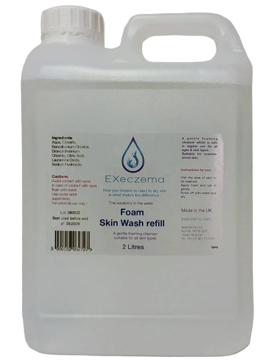 Eczema Foam Skin Wash 2L - EXeczema