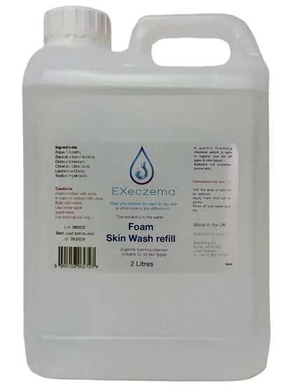 Eczema Foam Skin Wash - EXeczema