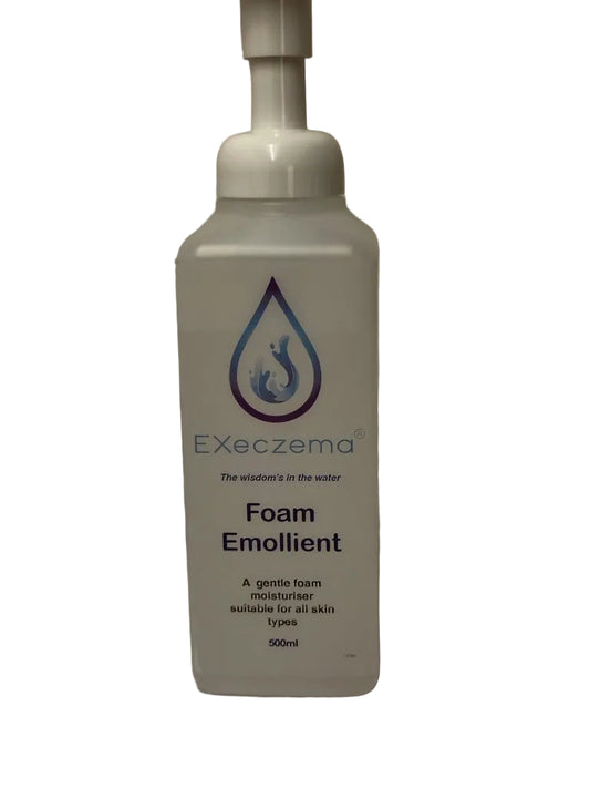 Eczema Foam Emollient Moisturiser 500ml - EXeczema
