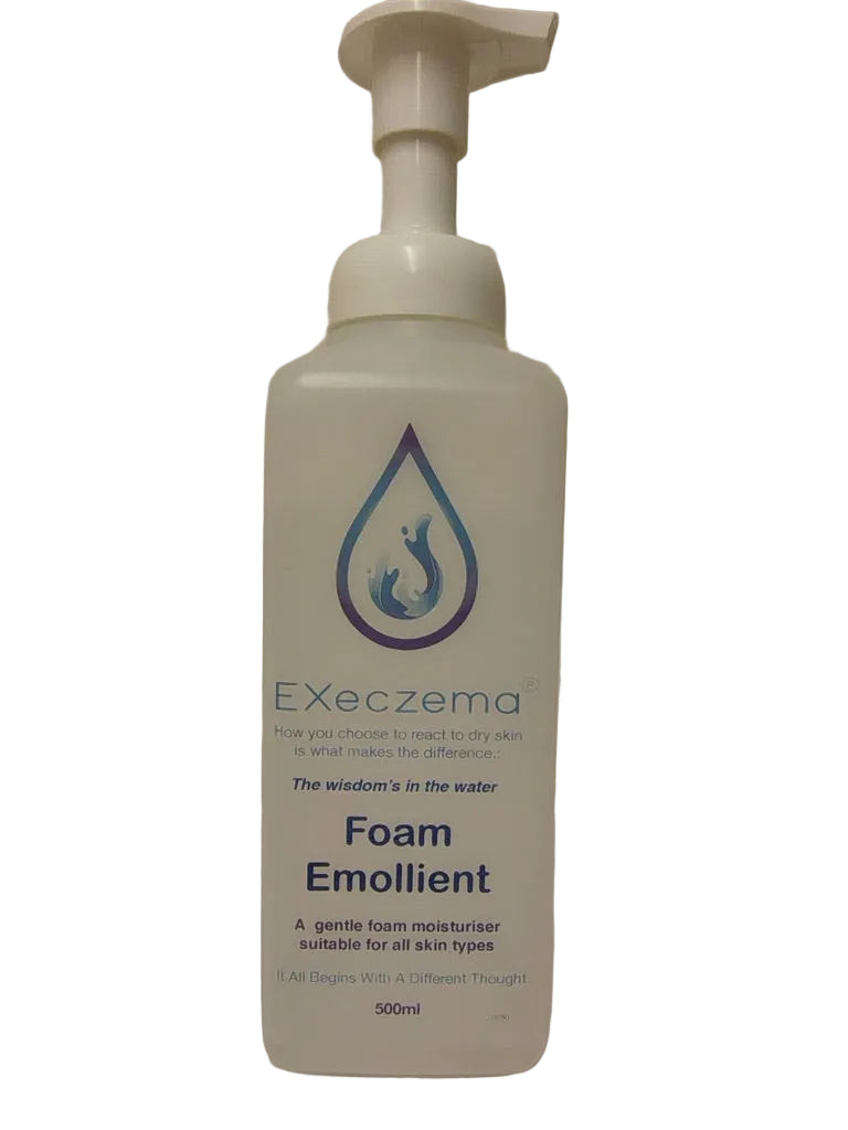 Eczema Foam Emollient Moisturiser 500ml - EXeczema