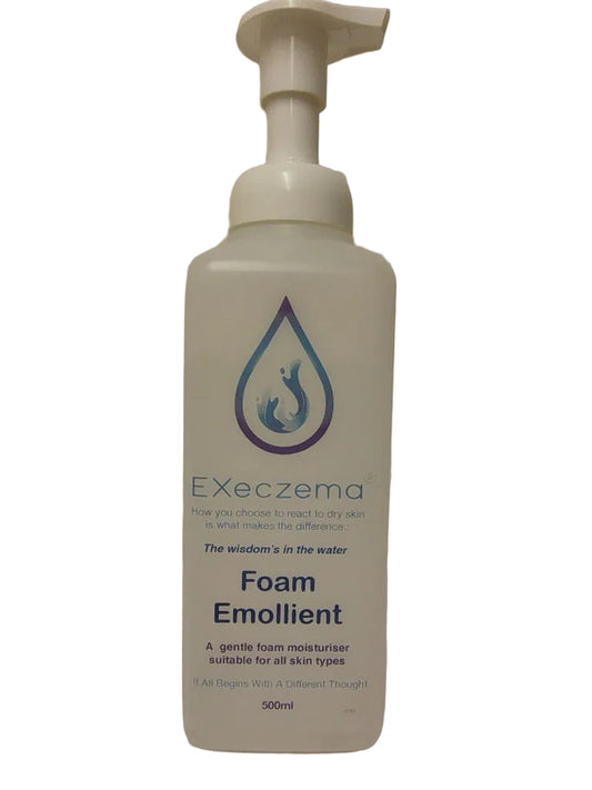 Eczema Foam Emollient Moisturiser 500ml - EXeczema